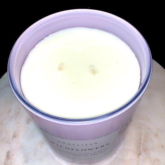 DW HOME CANDLE WILDFLOWERS HOMESTEAD RICHLY SCENTED NEW 2 WICK SOYWAX 27 oz - Picture 5 of 7